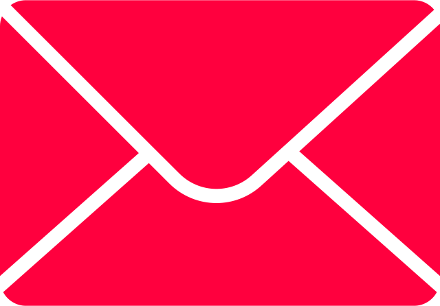 Website icoon envelop 03 icoon roze envelop